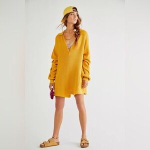 Free People Beach Picnic Sweater Romper